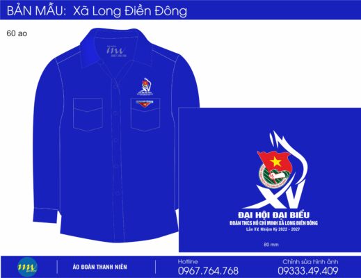 in áo Đoàn sau sáp nhập