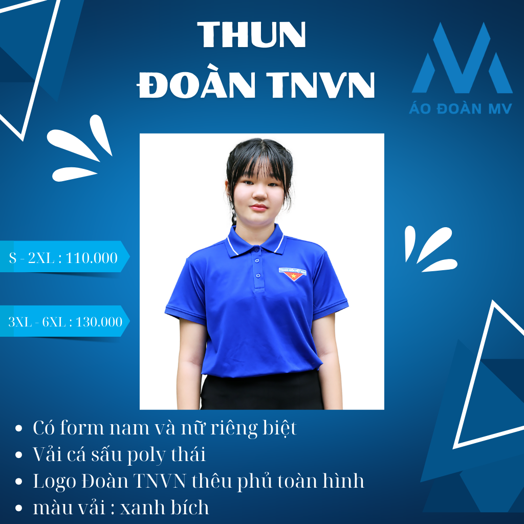 ÁO THUN ĐOÀN THANH NIÊN NỮ 2025 - Ảnh 2