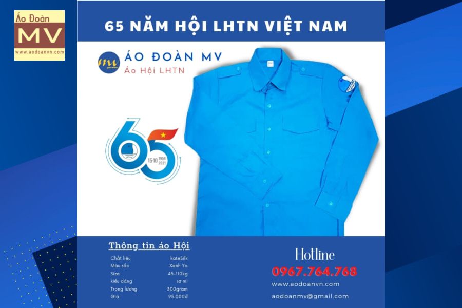 ÁO somi HỘI LIÊN HIỆP THANH NIÊN ÁO somi HỘI LIÊN HIỆP THANH NIÊN