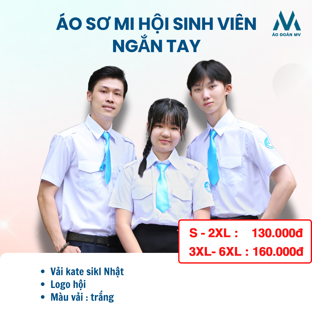 ÁO SƠ MI HỘI SINH VIÊN NGẮN TAY