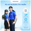 Áo sơ mi đoàn thanh niên tay ngắn