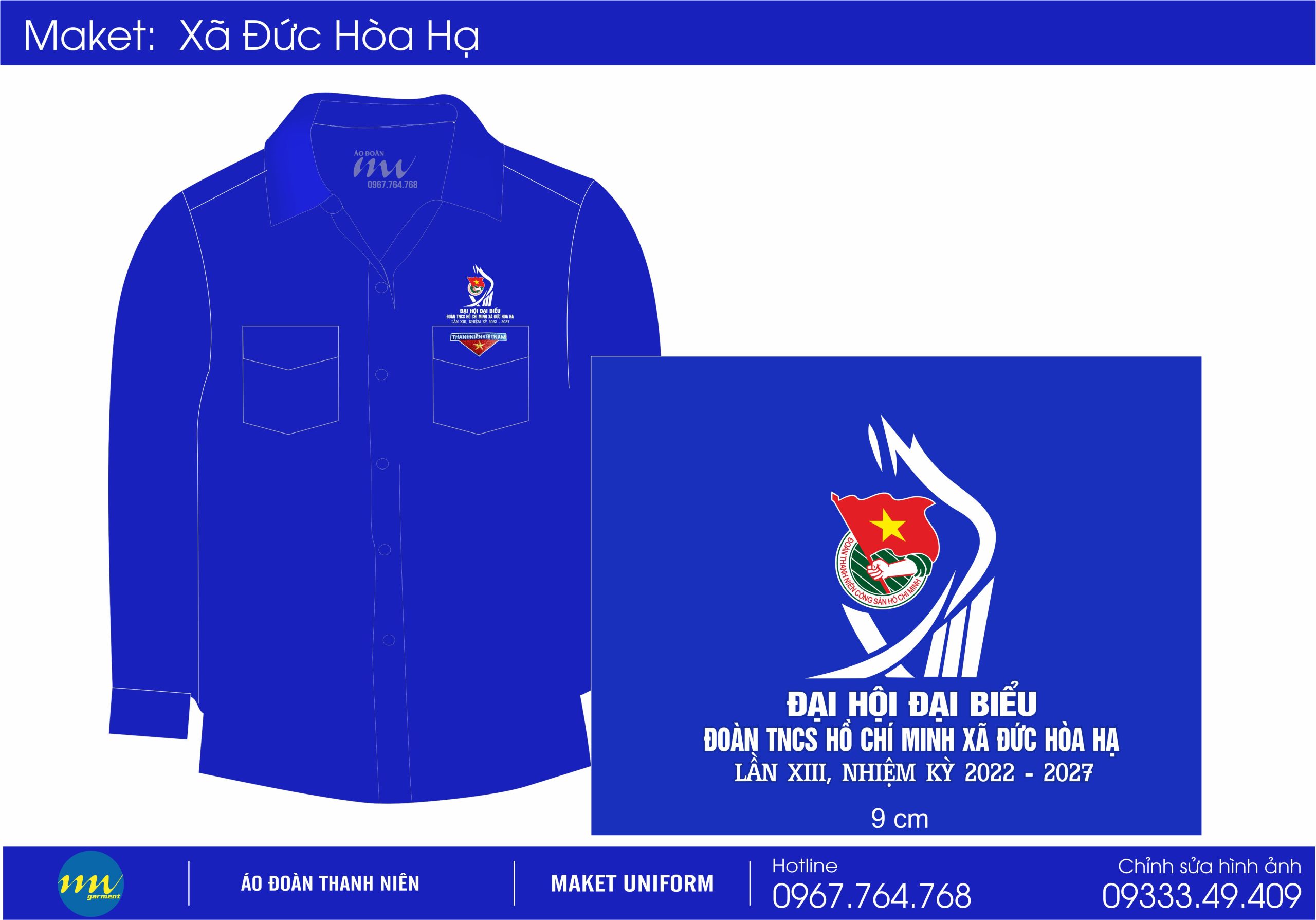 ÁO SOMI ĐOÀN XÃ ĐỨC HÒA HẠ