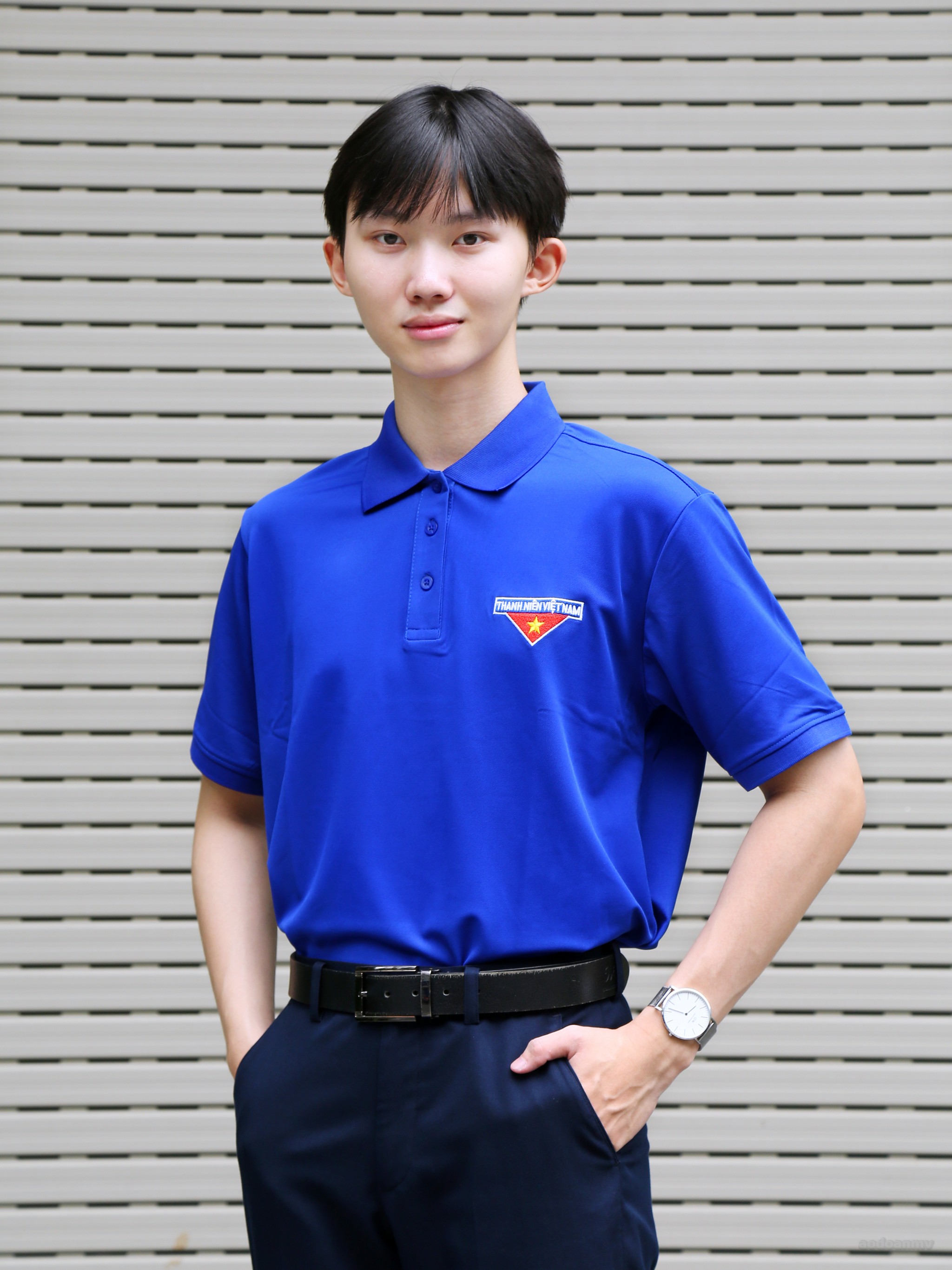 áo thun Đoàn cổ bẻ