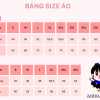 bảng size áo thun đoàn