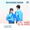 áo khoác đoàn màu xanh ya