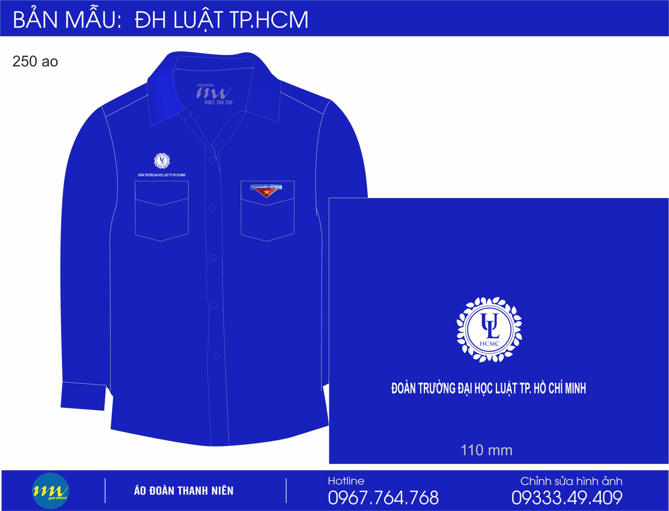 ÁO SOMI ĐOÀN ĐH LUẬT