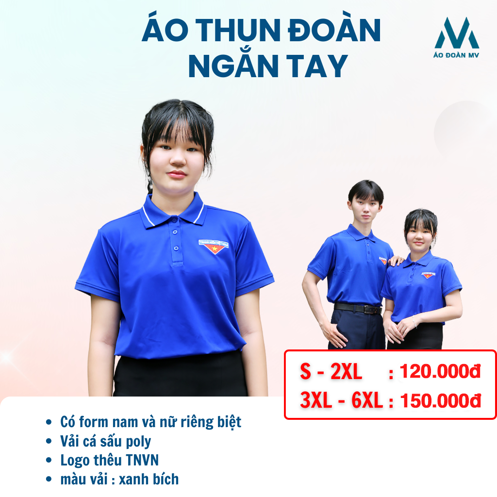 ÁO THUN ĐOÀN NAM Ngắn Tay 2025