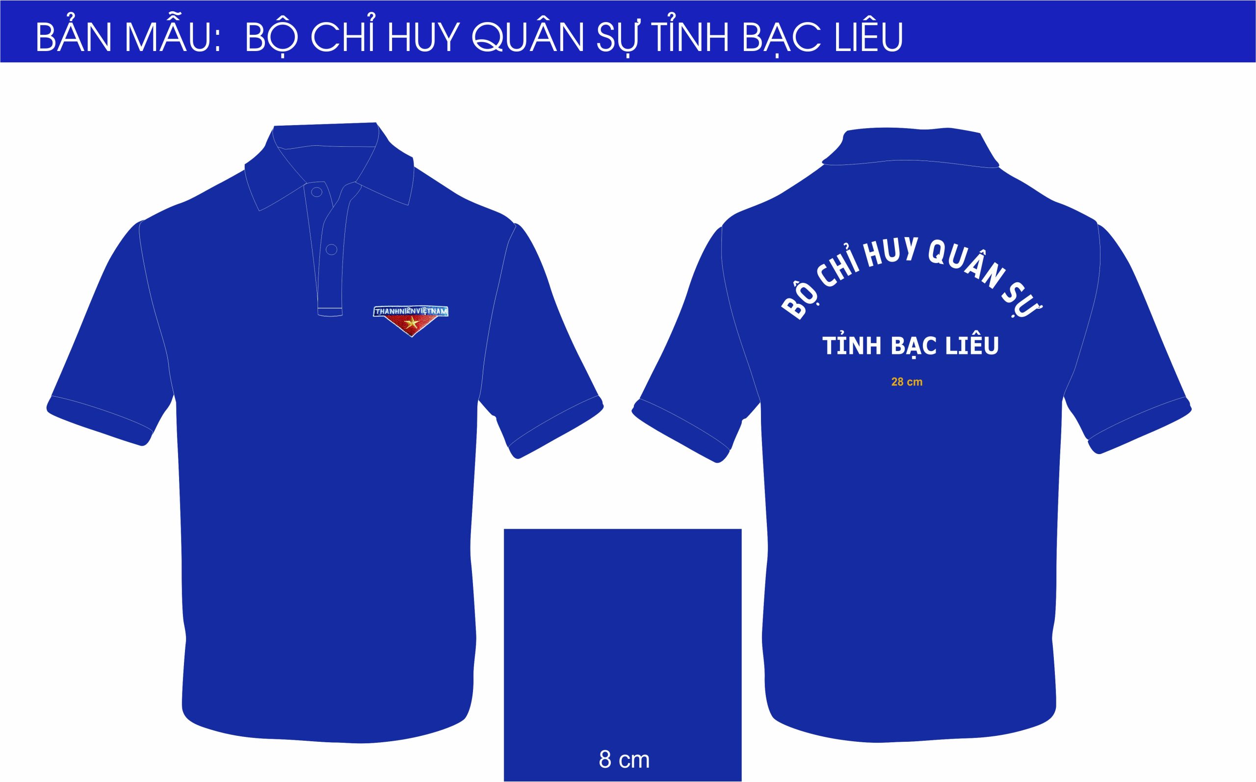 ÁO ĐOÀN BỘ CHỈ HUY QUÂN SỰ TỈNH BẠC LIÊU
