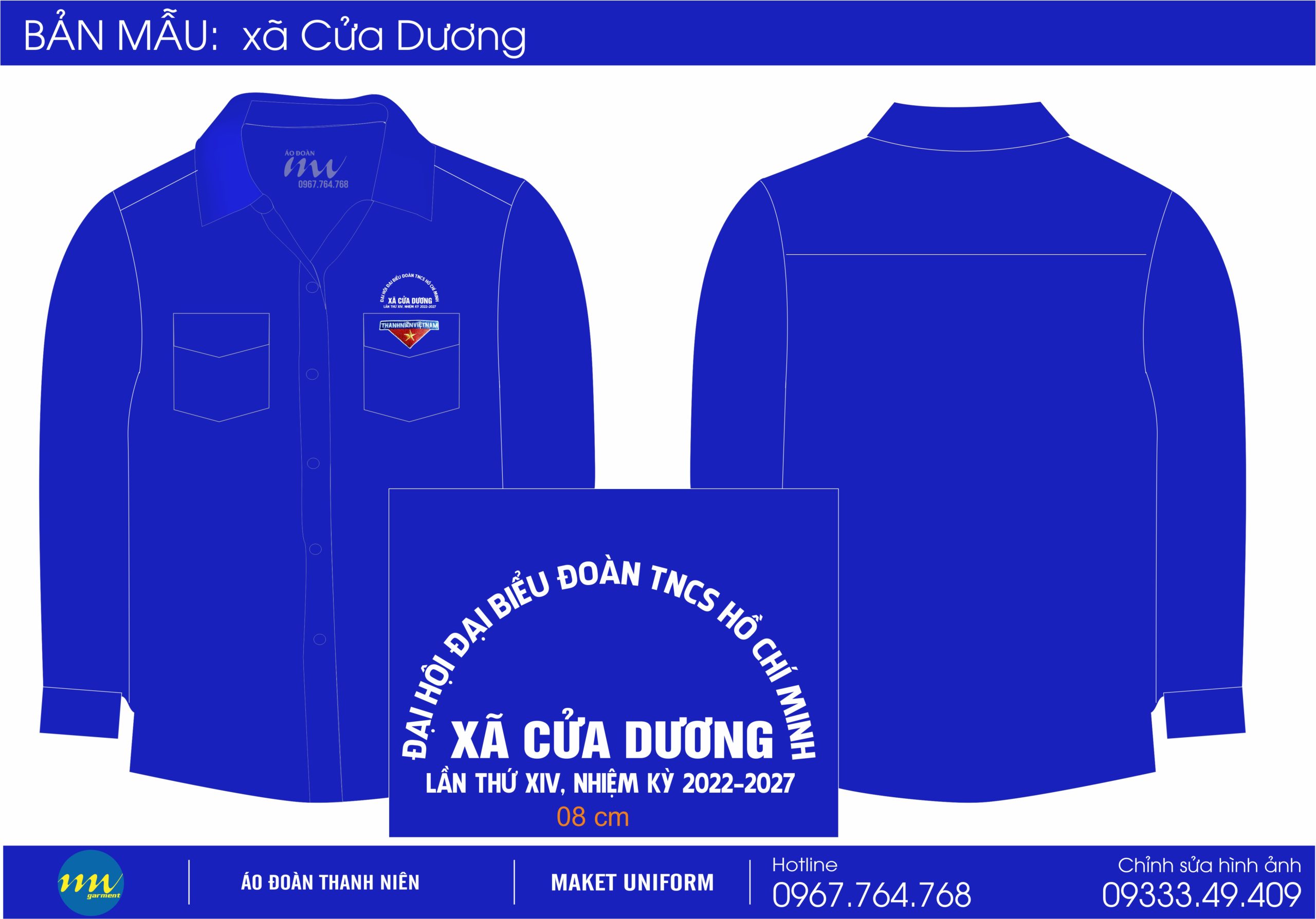 ÁO SOMI ĐOÀN XÃ CỬA DƯƠNG