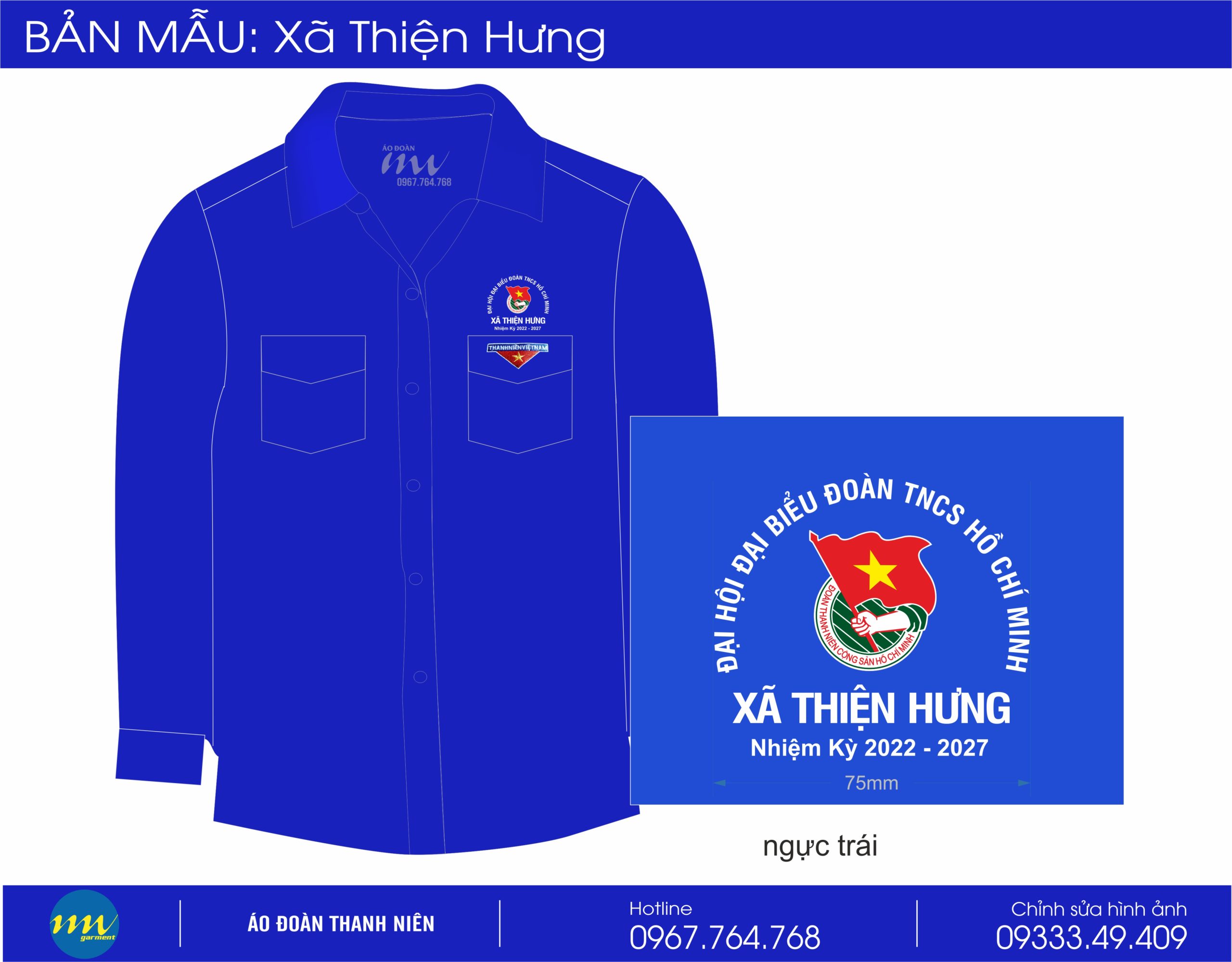 ÁO SOMI ĐOÀN XÃ THIỆN HƯNG